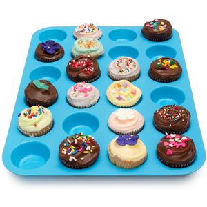 Silikon-Muffinform,Und,Cupcake-form,–,24,Tassen,Antihaft-Muffinform,–,Lebensmittelqualität,,Prise-Test,zugelassen
