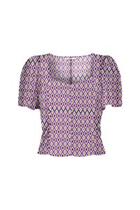 ONLY Top Damen Viskose Lila GR78514 - Größe: S