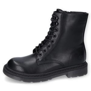 Dockers by Gerli Dámske topánky Dessert Combat Boots Kotníkové topánky so šnurovaním, Farba:Black (Black / Asphalt), Veľkosť:EUR 38