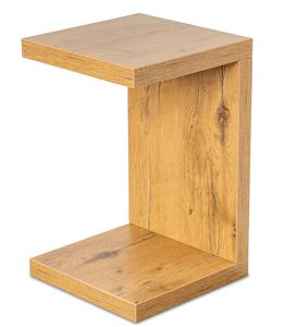 levandeo Couchtisch Coco Holz 32x32x50cm Wildeiche Tisch Beistelltisch Deko