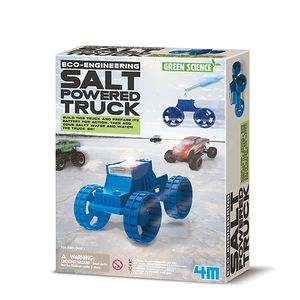 4M 68595 Der Eco-Engineering Salzwasser Truck Macht Alternative Energiequellen für Kinder durch spielerisches Entdecken erlebbar und fordert die Geschicklichkeit heraus, Bunt