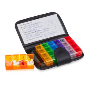 pudełko na tablet relaxdays 7 dni z etui