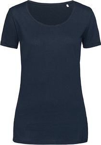 Stedman ST9110 | Dámské bavlněné tričko Finest Bavlna-T / praní na 40 °C - barva: Marina Blue - velikost: L