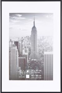 Henzo Fotorahmen - Manhattan - Fotogröße 40x60 cm - Schwarz