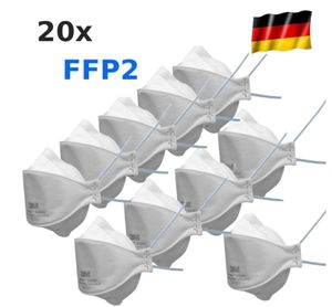 GERMANY! 20x 3M Aura 9320D+ Atemschutzmaske FFP2 Mundschutz Maske FFP 2