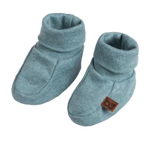 Baby's Only Booties Melange - Stonegreen - 0-3 Monate - 100% Baumwolle