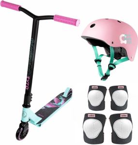Výhodný freestyle set s chráničmi MOVINO TYRO MINT-PINK Výhodný freestyle set s chráničmi MOVINO TYRO MINT-PINK