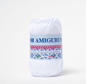 B.B.B. Filati - Amigurumi - Strickgarn aus reiner Baumwolle, sehr weich, geeignet für Puppen und Puppen, maschinenwaschbar, für Eisen/Häkelnadeln: 3-4 Weiß 1 50 gr B.B.B. Filati - Amigurumi - Strickgarn aus reiner Baumwolle, sehr weich, geeignet für Puppen und Puppen, maschinenwaschbar, für Eisen/Häkelnadeln: 3-4 Weiß 1 50 gr