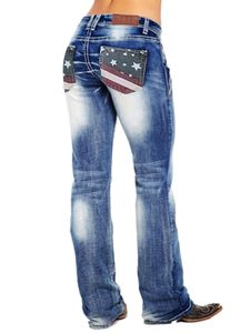 Frauen Feste Farbe Jeans Urlaub Reißverschluss Dehnen Unifarben Schlaghosen Ankle,Farbe:Navy blau,Größe:L