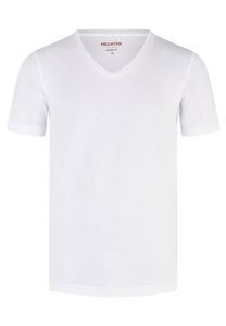 Daniel Hechter - Shape Fit -  Doppelpack Herren Kurzarm T-Shirt V-Neck/V-Ausschnitt (100925 76060), Größe:L, Farbe:Weiß (010)