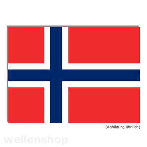 Flagge Norwegen 50 x 75 cm Polyester uv-beständig & robust