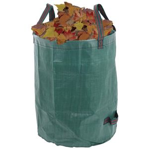 ProGarden Gartenabfallsack GARTENSACK zum Aufsammeln von Laub Gras Unkraut mit Griffen 125l