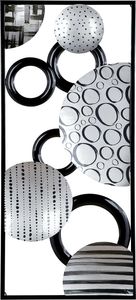 Casablanca by Gilde Relief Wandrelief Bubbles  H. 90 cm,67576