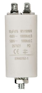 Kondensator 10.0uf / 450 v + Aarde Kondensator 10.0uf / 450 v + Aarde
