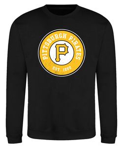 Pittsburgh Pirates Pullover Sweatshirt, Schwarz, M