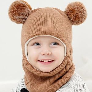 Sofistar Wintermütze für Kinder, Braun