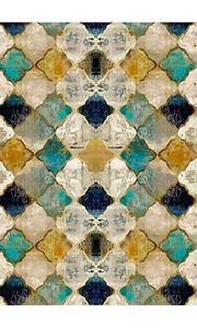 TLEMCEN Indoor-Teppich 80 x 150 cm – Mehrfarbig