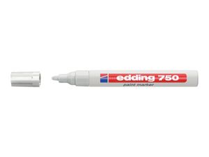 Edding 750 Lackmarker weiß 2-4mm Rundspitze