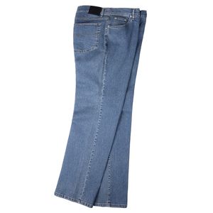 Dallas Jeans-Hose in blue stone-washed von Lucky Star Übergröße, amerik. Hosengröße in inch:38/32