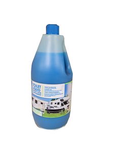 Toilettenflüssigkeit 2 Liter für Chemietoilette Wohnwagen Boote Abwassertanks