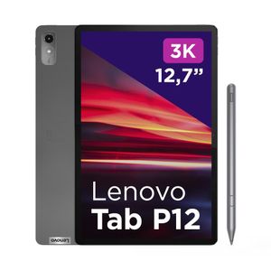 Lenovo Tab P12 128 GB 32,3 cm (12.7") Mediatek 8 GB Wi-Fi 6 (802.11ax) Android 13 Šedá