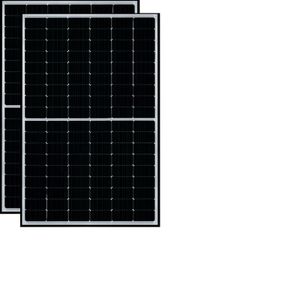 2 Stück 400 Watt Solarmodul, Halbzellen Solarpanel monokristallin, Astronergy