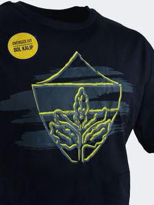Fenerbahce Herren Tribune Brush Shield Logo Tshirt
