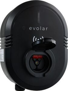 Evolar EV Charger Ladestation - 3-Phasen 11kW - WiFi - Steckdose - Typ 2- Schwarz