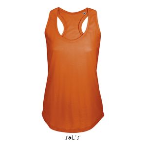 Women T-Back Tank Top Moka Damen T-Shirt - Farbe: Burnt Orange - Größe: XL