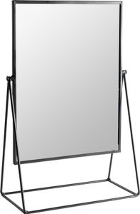 Harbour Housewares Frisierkommode Rasierspiegel - Freistehende Tabletop-Verfassungs-Kosmetik-Spiegel - 32cm - Schwarz