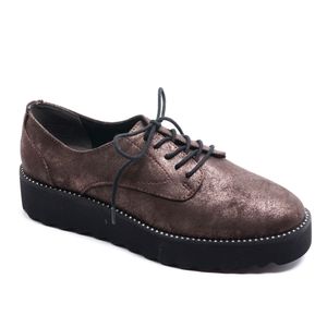 Tamaris Damen 23734-21 Oxfords  Braun (Pewter Antic 937)  36 EU