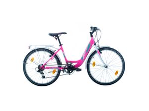 Sprint STARLET 24 Zoll City fahrrad Mädchen Kinderfahrrad Kinderrad Shimano 6 Gang