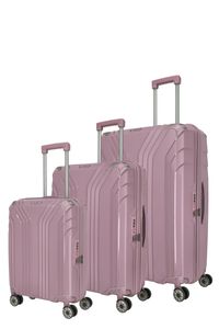 travelite  Elvaa Kofferset  L/M/S  4 Rollen - Pink