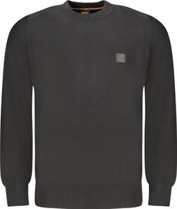 Boss Knitwear Herren Schwarz mit langen Ärmeln Rundhalsausschnitt - S Boss Knitwear Herren Schwarz mit langen Ärmeln Rundhalsausschnitt - S