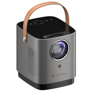 iMoshion®  Mini Projektor - Mini Beamer WiFi und Chromecast - 3400 Lumen - Grau