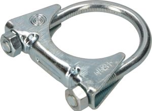 KOTARBAU® Bügelschelle 48 mm Auspuffschelle Rohrschelle Rohrbügelschelle U-Bolzen für Montage von Antennen Rohren Masten Universalschelle für Rohrverbindungen