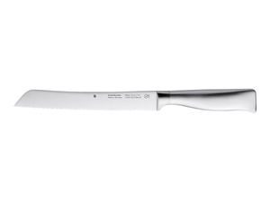 WMF Grand Gourmet Brotmesser Wellenschliff 32 cm, Made in Germany, Brötchenmesser, Messer geschmiedet, Performance Cut, Klingenstahl, Klinge 19 cm