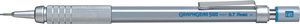Pentel Druckbleistift GRAPHGEAR 500 Minenstärke: 0,7 mm silber/blau