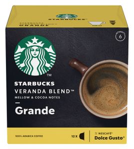 Starbucks by Nescafe Dolce Gusto 12 Kapseln Veranda Blend Grande Arabica Kaffee