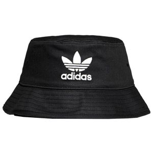 adidas Adicolor Trefoil Bucket Hat AJ8995, Mężczyźni, Czapki, Czarny, Rozmiar: OSFM EU