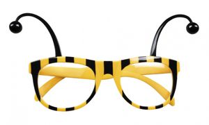 Boland uni-Honigbienenbrille gelb/schwarz