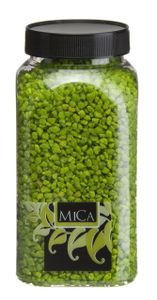 Mica Decorations Dekoration Granulat grün 650 ml 1 kg