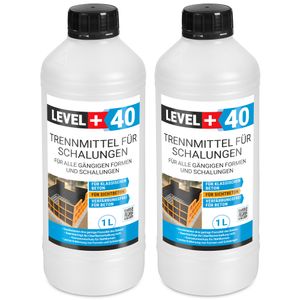 Trennmittel für Formen und Schalungen 2L Schalungsöl Umweltfreundlich Verfärbungsfrei Gips- Betontrennmittel RM40