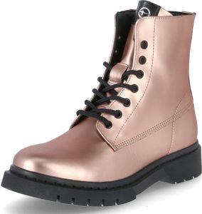 Tamaris botki damskie patent look sznurowane 1-25833-25, rozmiar:37 EU, kolor:różowy
