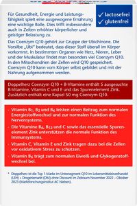 Koenzym Q10 + B-vitamíny Double Heart 30ks