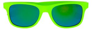 Grüne Brille der 80er Jahre mit Gläsern Retro