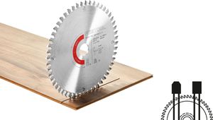 Kreissägeblatt HW 160x1,8x20 TF52 LAMINATE/HPL