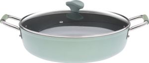 PFAS-freie Schmorpfanne Ø 32 cm mit Deckel - Primecook - Gas und Induktion - sichere und strapazierfähige Ecoshield Antihaftbeschichtung - Vorteilset