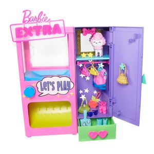 Barbie Extra Kleidungs-Automat Set inkl. Hund & Zubehör, Barbie Outfits