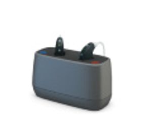 Stolná nabíjačka 77 BTE - nabíjačka pre načúvacie prístroje za uchom